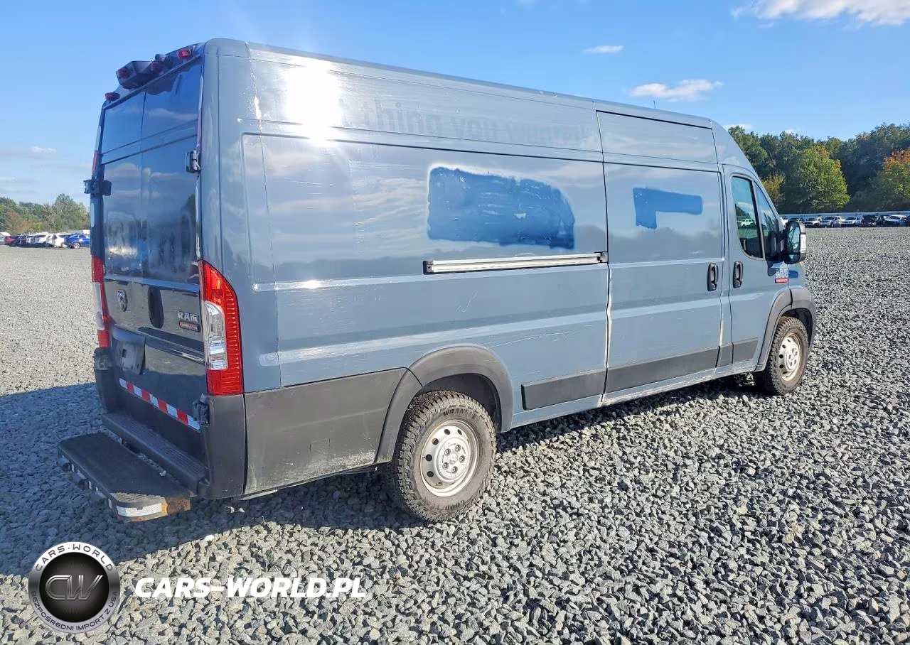 2021 Ram Promaster 3500 Delivery Van VIN:3C6MRVJG6ME580553 - 3