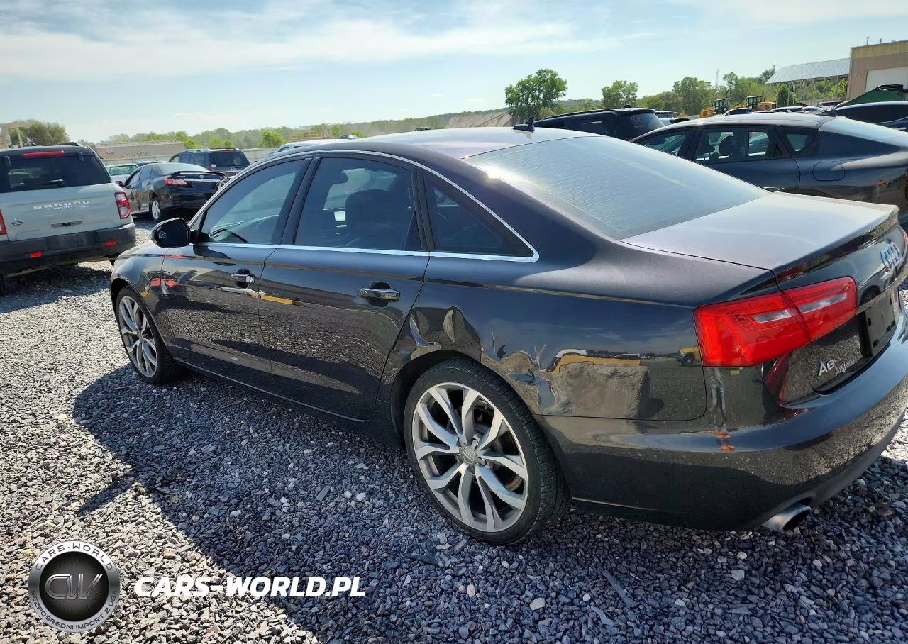 2013 Audi A6 Premium Plus VIN:WAUGFAFC9DN127033 - 2