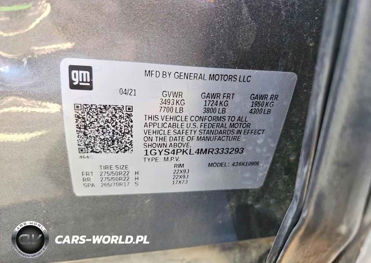 2021 Cadillac Escalade Esv Sport VIN:1GYS4PKL4MR333293 - 13