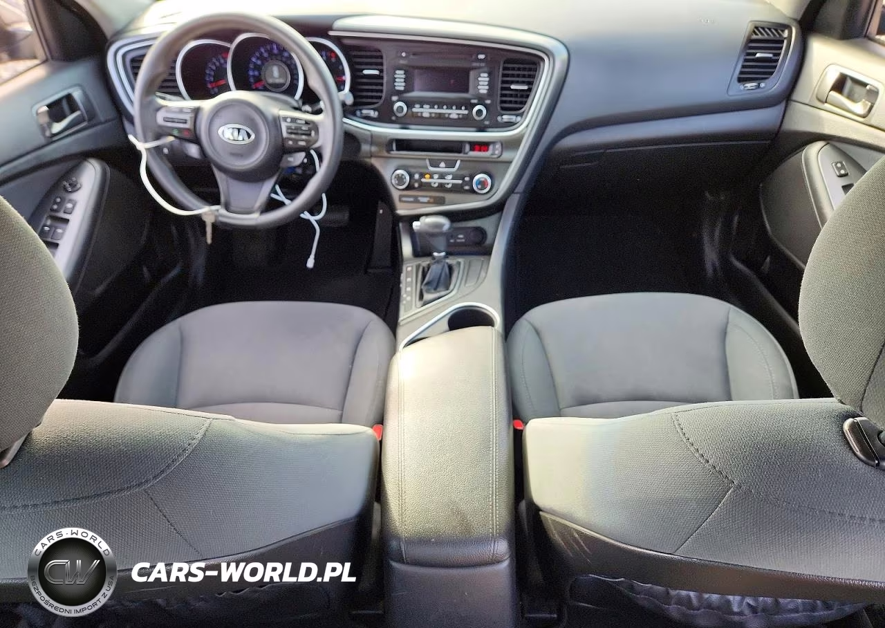 2015 Kia Optima Lx VIN:5XXGM4A70FG443620 - 8