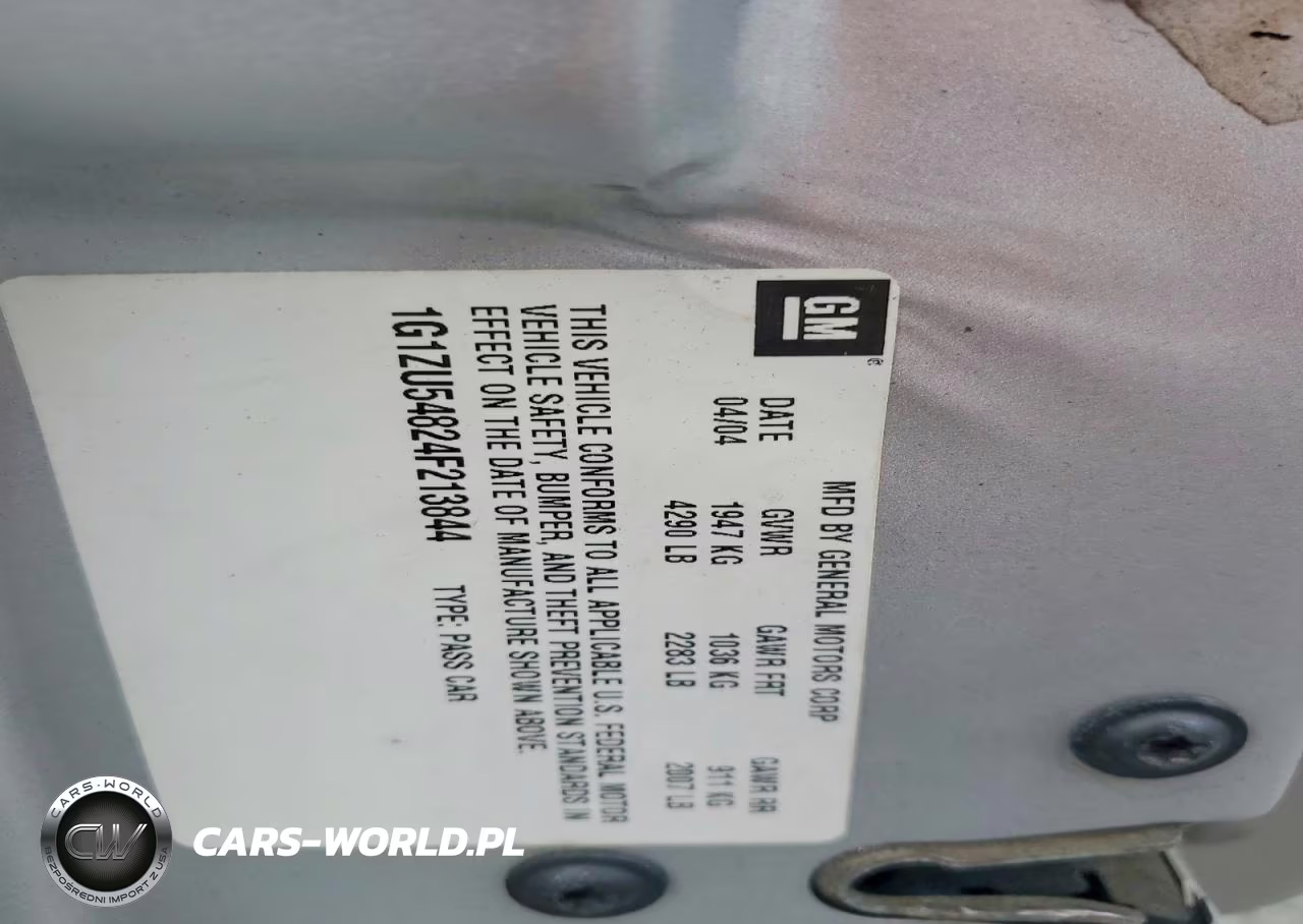 2004 Chevrolet Malibu Lt VIN:1G1ZU54824F213844 - 12