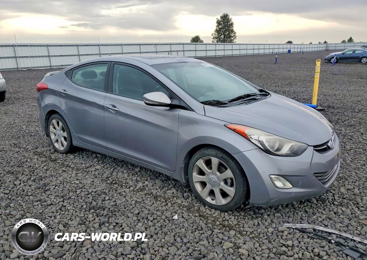 2013 Hyundai Elantra Limited VIN:KMHDH4AE9DU694130 - 4
