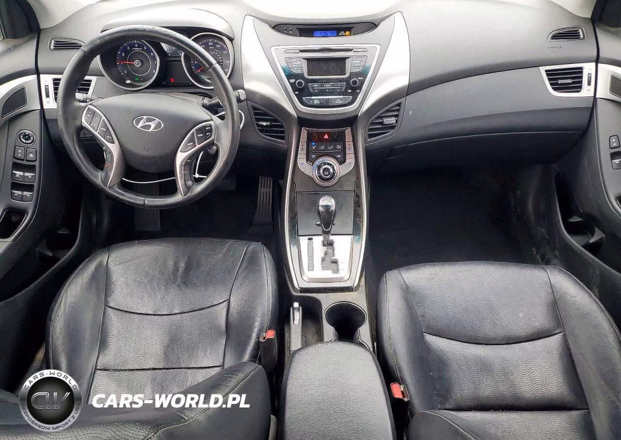 2013 Hyundai Elantra Limited VIN:KMHDH4AE9DU694130 - 8