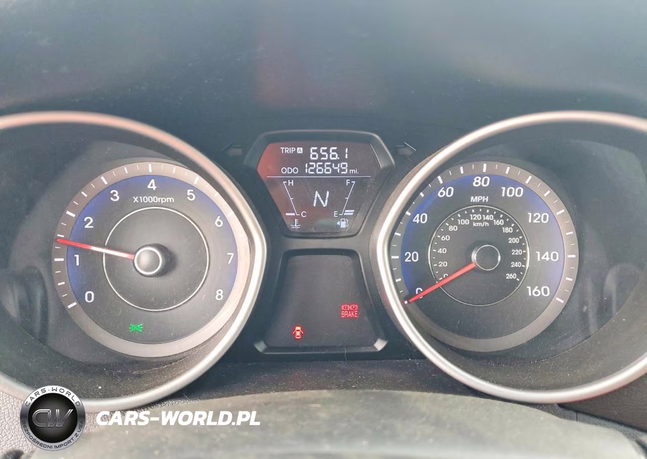 2013 Hyundai Elantra Limited VIN:KMHDH4AE9DU694130 - 9