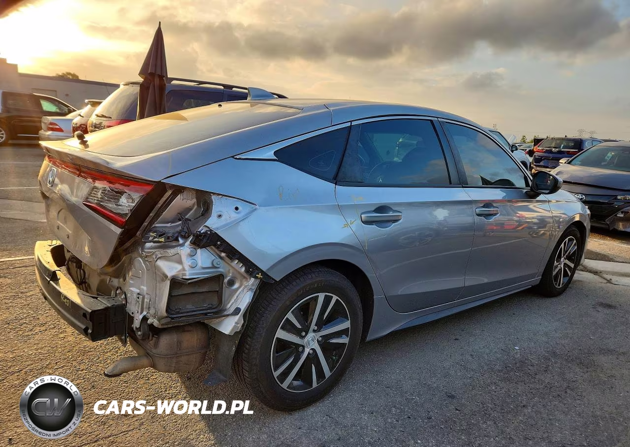 2022 Honda Civic Lx VIN:19XFL2H56NE001360 - 3
