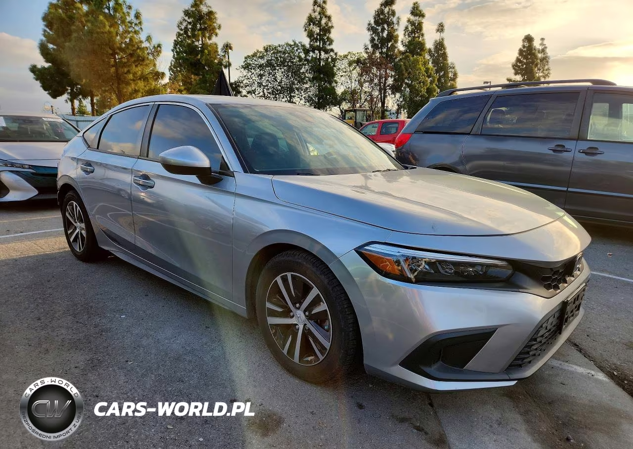 2022 Honda Civic Lx VIN:19XFL2H56NE001360 - 4