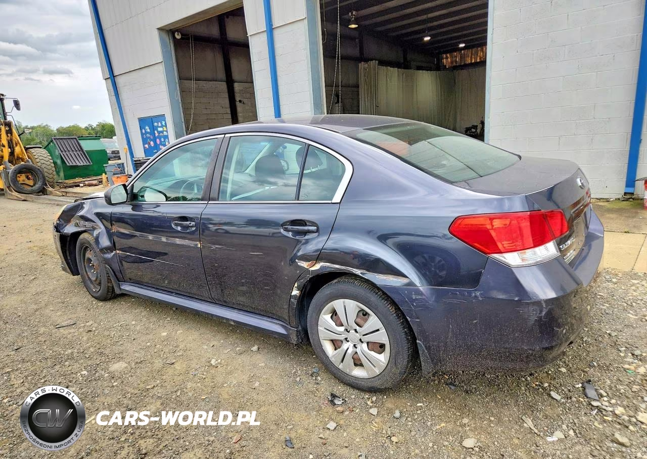 2011 Subaru Legacy 2.5I VIN:4S3BMCA6XB3232110 - 2