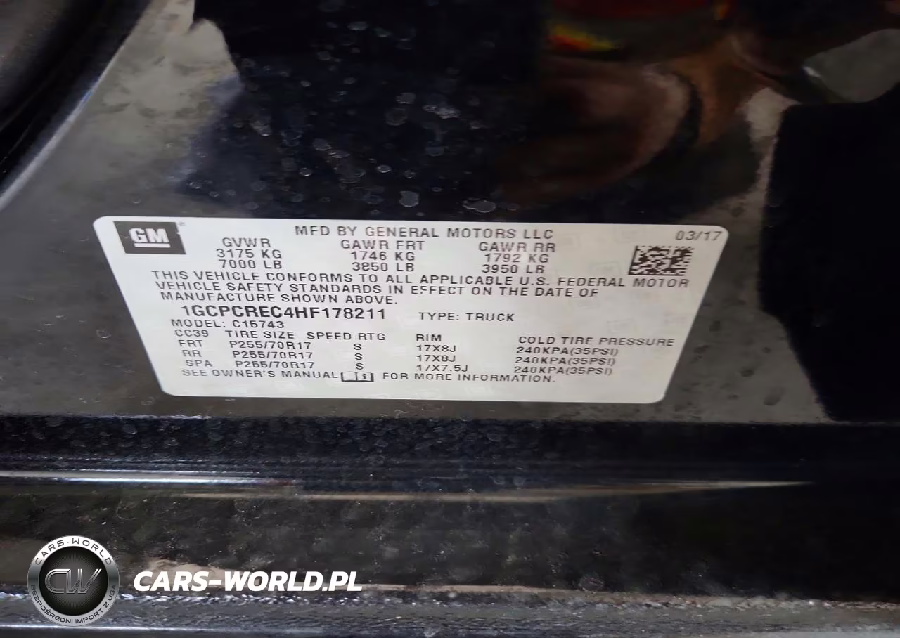 2017 Chevrolet Silverado C1500 Lt VIN:1GCPCREC4HF178211 - 12