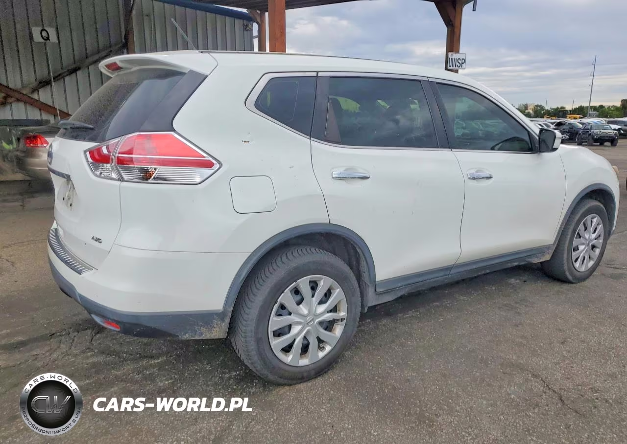 2015 Nissan Rogue S VIN:KNMAT2MV7FP569148 - 3