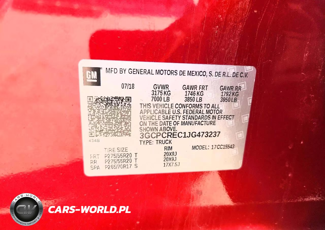 2018 Chevrolet Silverado C1500 Lt VIN:3GCPCREC1JG473237 - 12