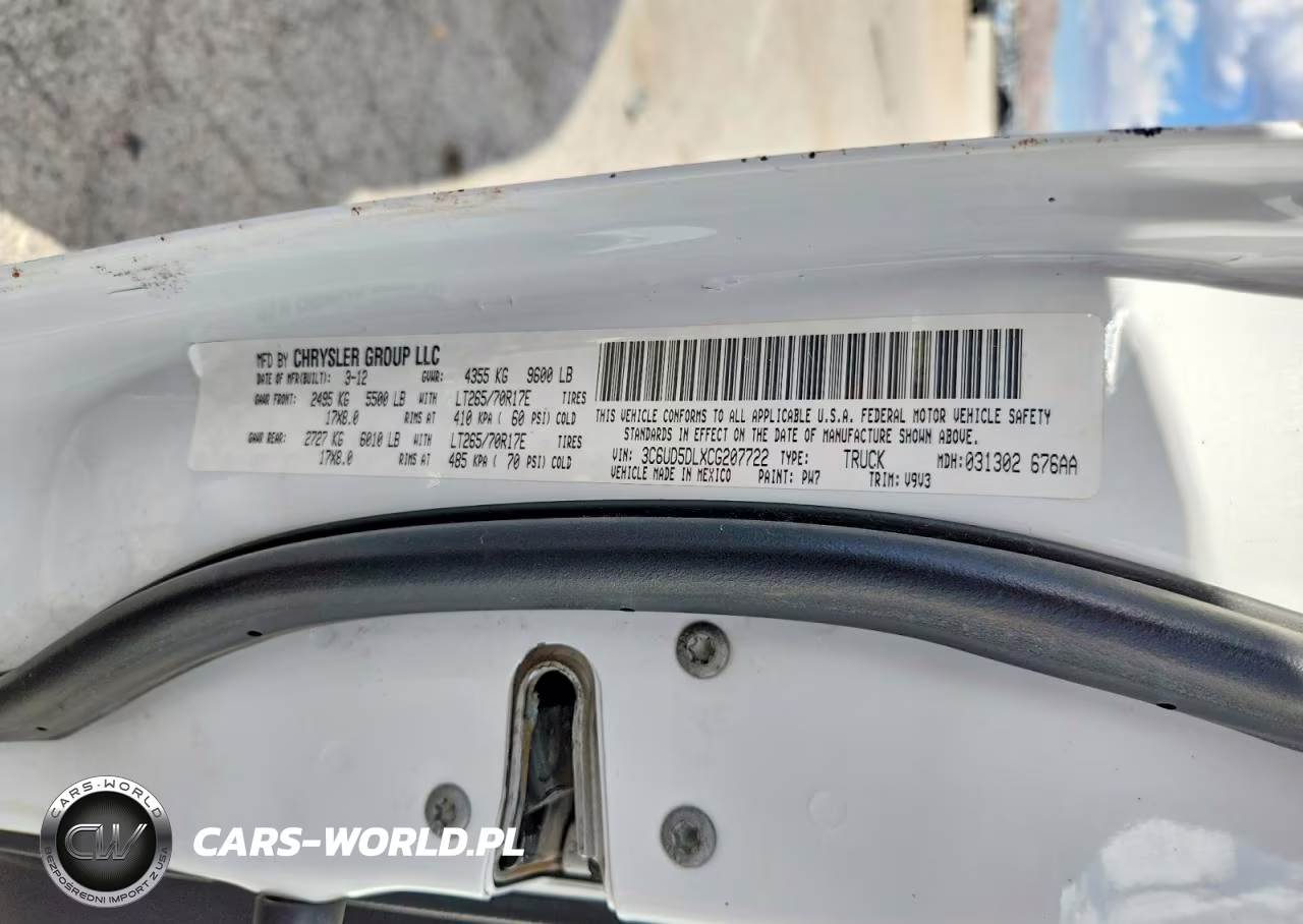 2012 Dodge Ram 2500 Slt VIN:3C6UD5DLXCG207722 - 12