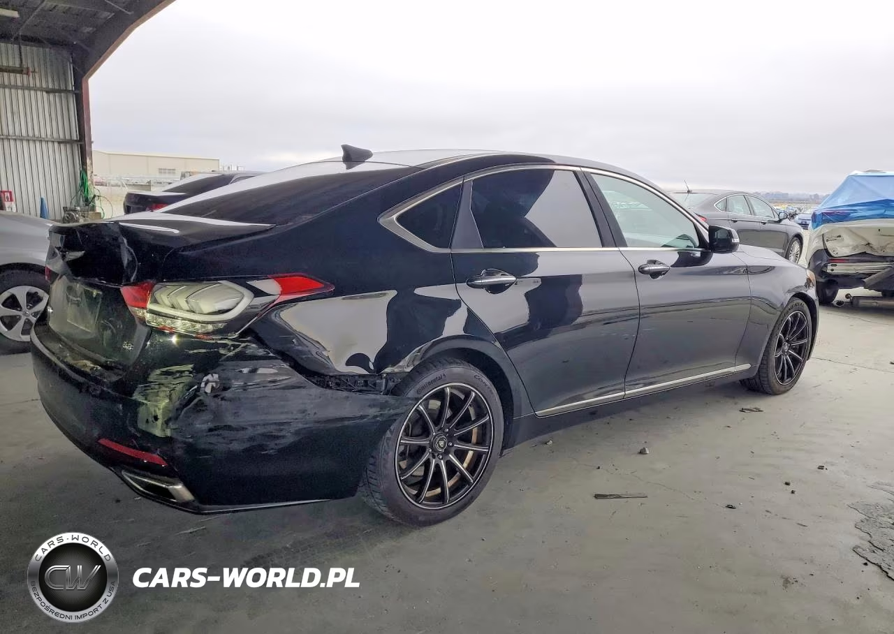 2017 Genesis G80 3.8 VIN:KMHGN4JE0HU172143 - 3