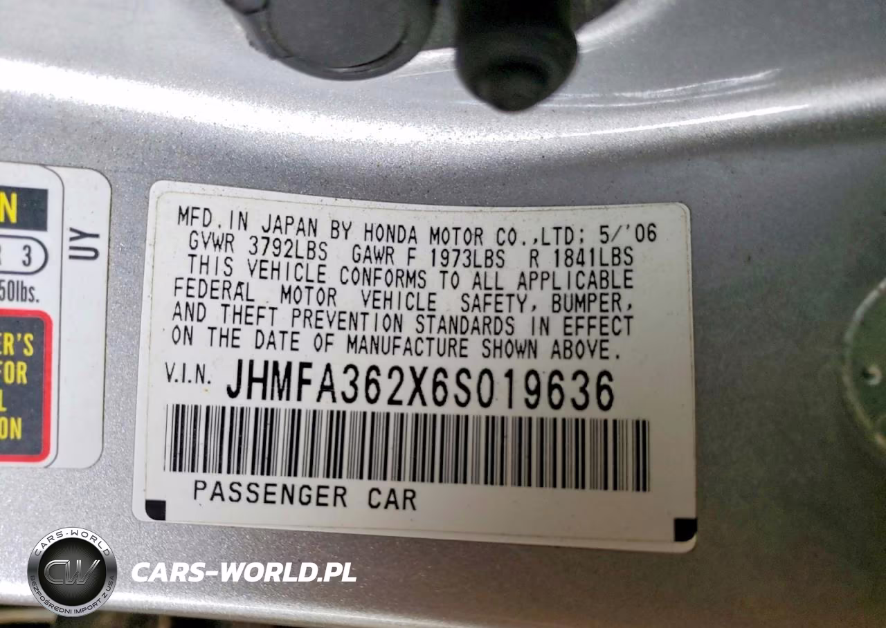 2006 Honda Civic VIN:JHMFA362X6S019636 - 12