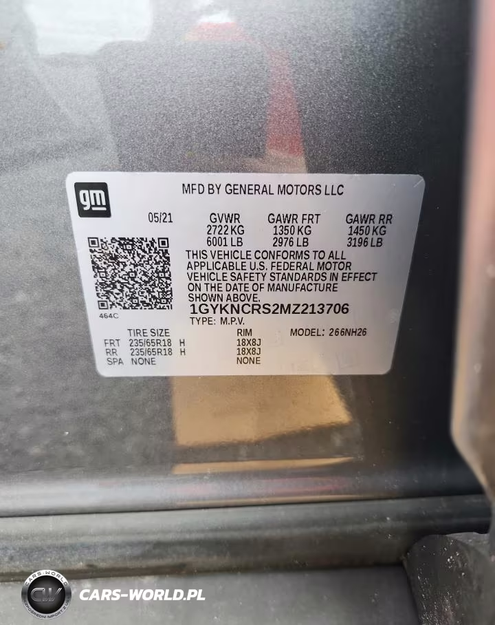 2021 Cadillac Xt5 Premium Luxury VIN:1GYKNCRS2MZ213706 - 13