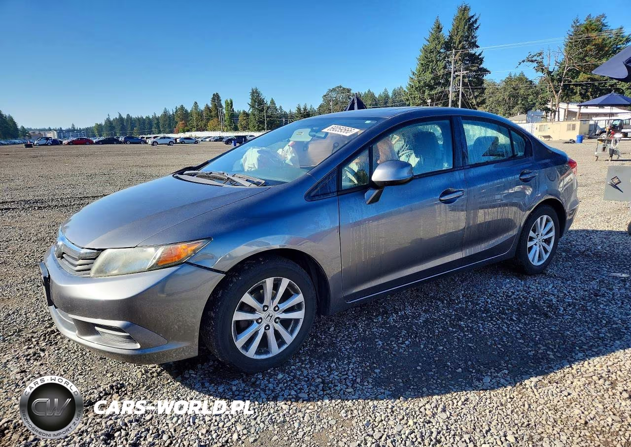 2012 Honda Civic Ex VIN:19XFB2F83CE058774 - 1