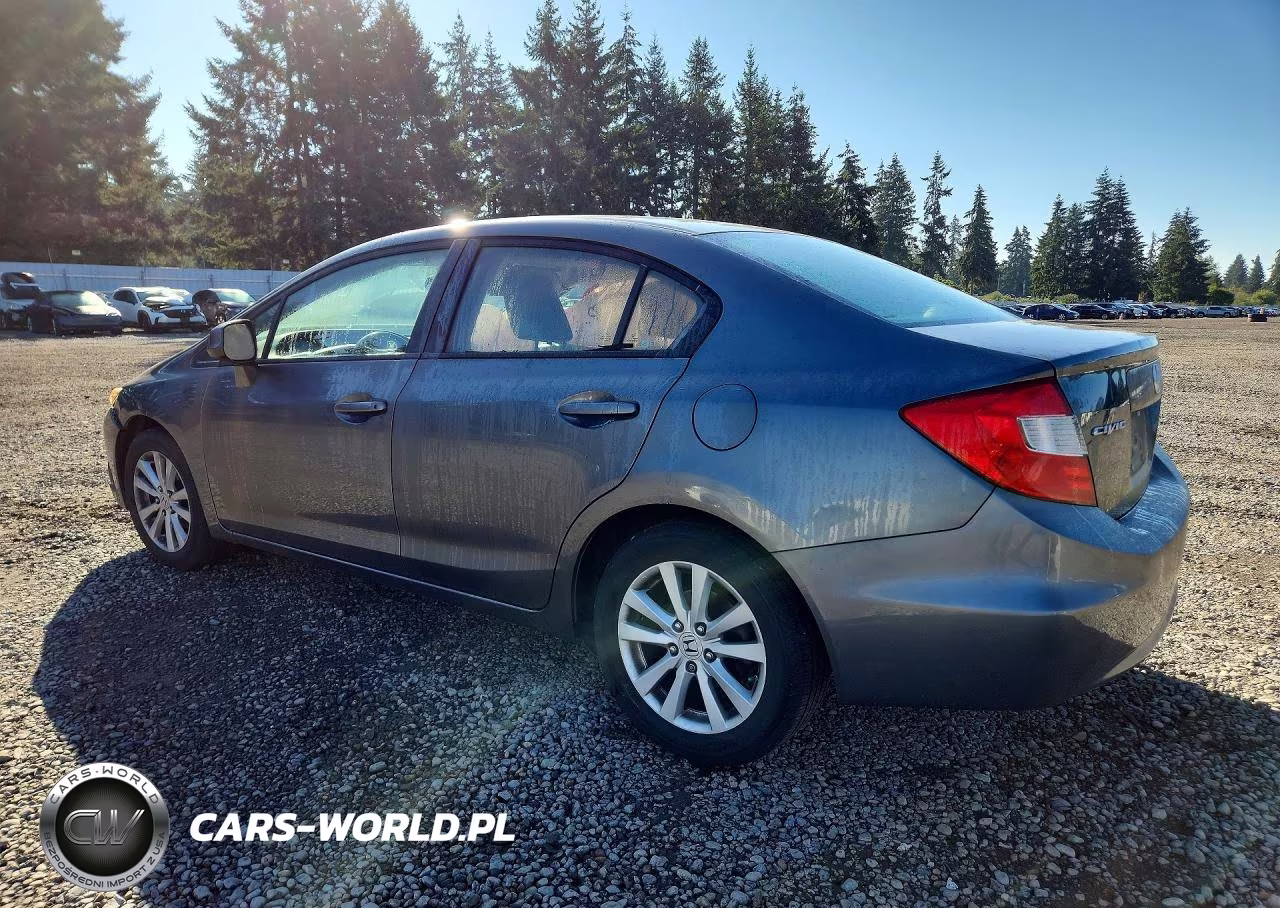 2012 Honda Civic Ex VIN:19XFB2F83CE058774 - 2