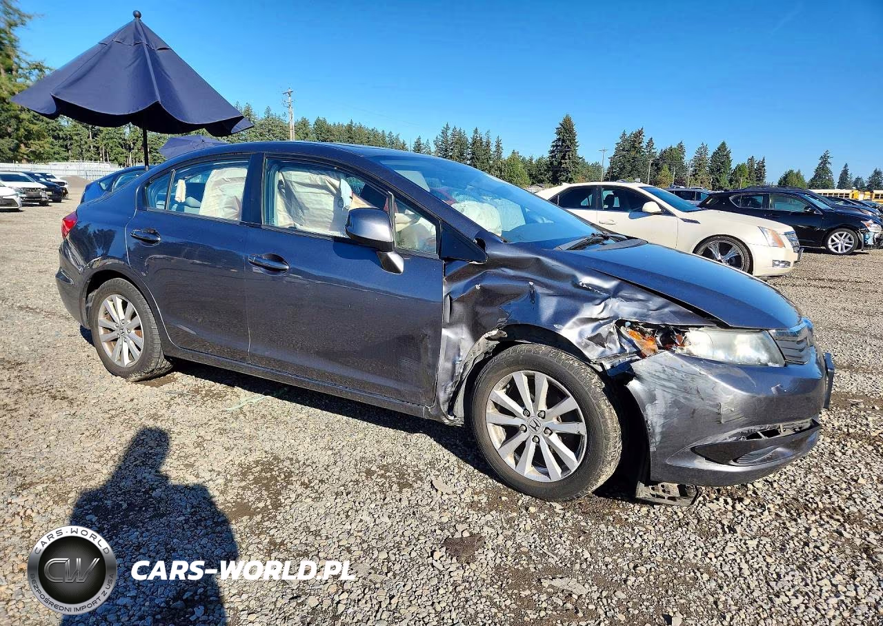 2012 Honda Civic Ex VIN:19XFB2F83CE058774 - 4