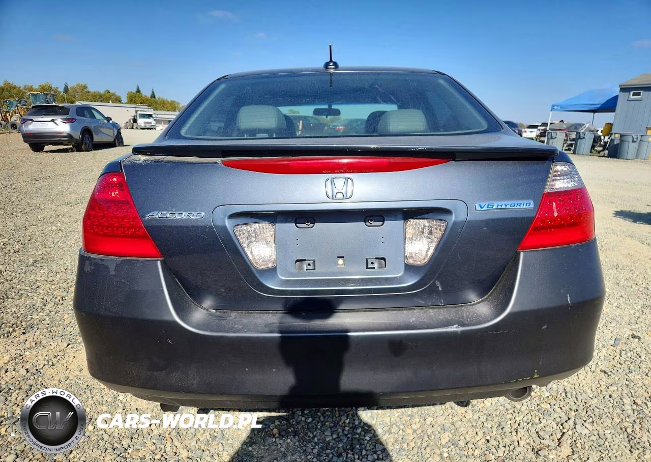 2007 Honda Accord Hybrid VIN:JHMCN36467C001817 - 6