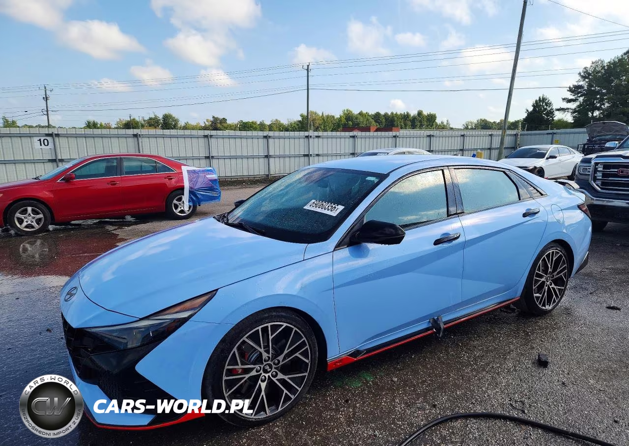 2023 Hyundai Elantra N Base VIN:KMHLW4AK9PU012617 - 1