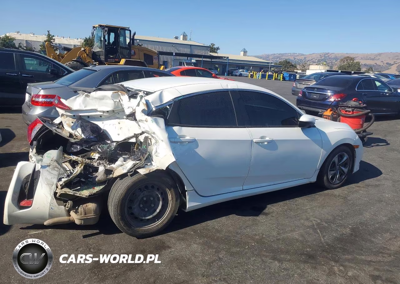 2021 Honda Civic Lx VIN:2HGFC2F61MH559505 - 3