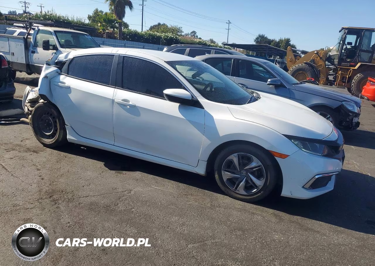 2021 Honda Civic Lx VIN:2HGFC2F61MH559505 - 4