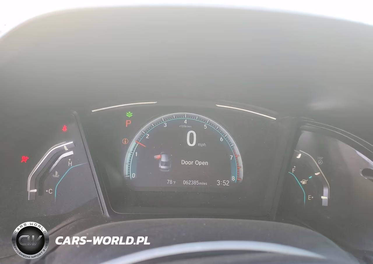 2021 Honda Civic Lx VIN:2HGFC2F61MH559505 - 9