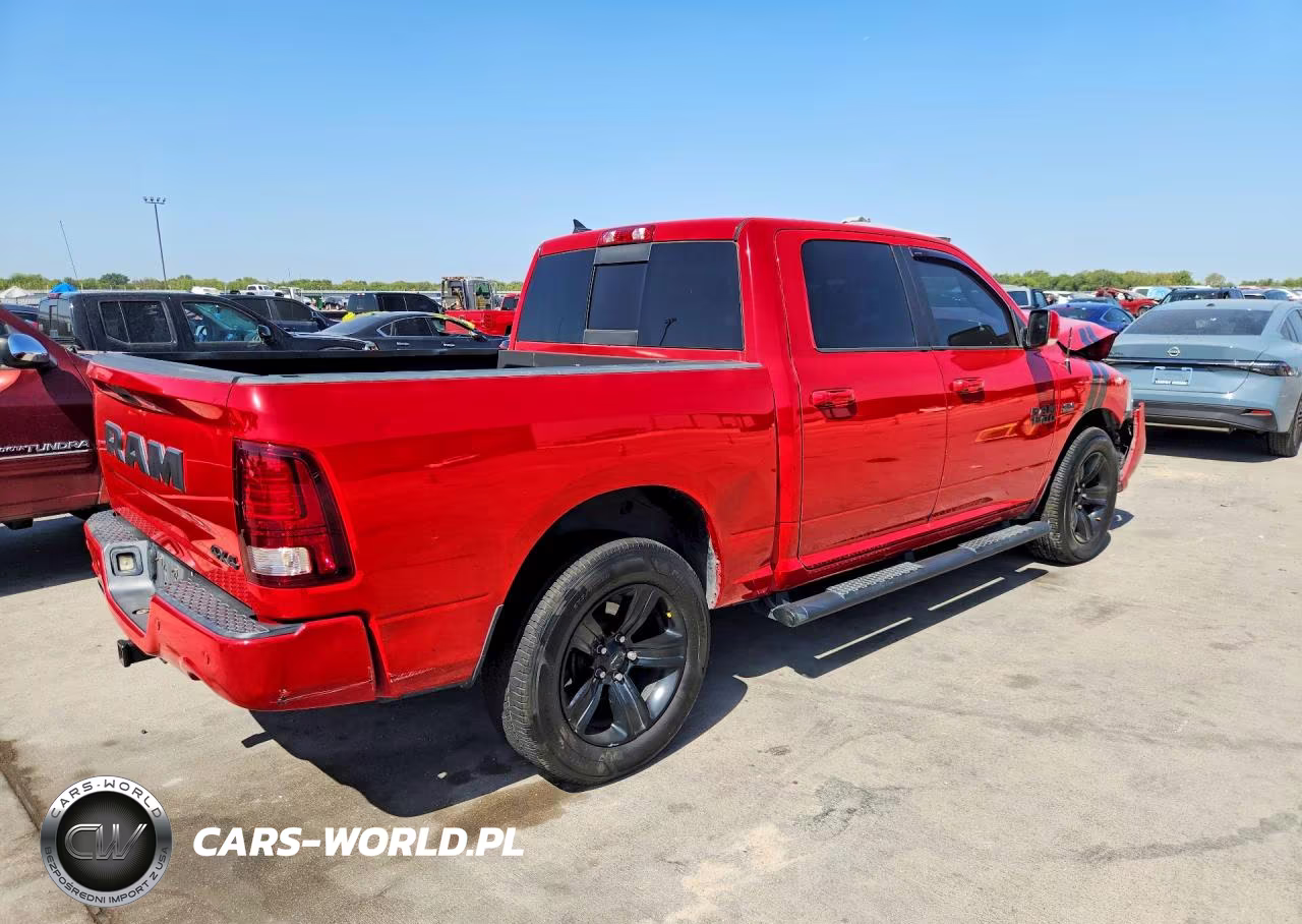 2017 Ram 1500 Sport VIN:1C6RR7MT9HS830025 - 3