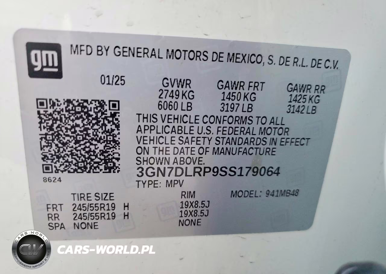 2025 Chevrolet Equinox Lt VIN:3GN7DLRP9SS179064 - 13