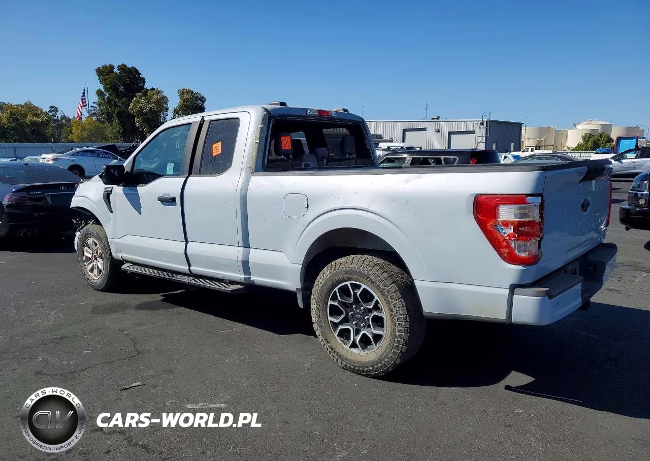 2022 Ford F150 Super Cab VIN:1FTEX1CP2NKD51763 - 2