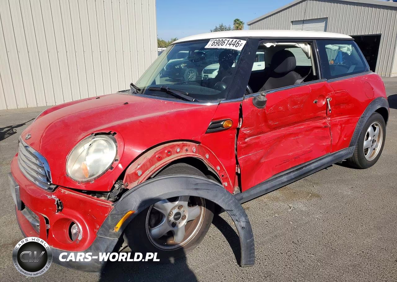 2011 Mini Cooper VIN:WMWSU3C51BT181808 - 1