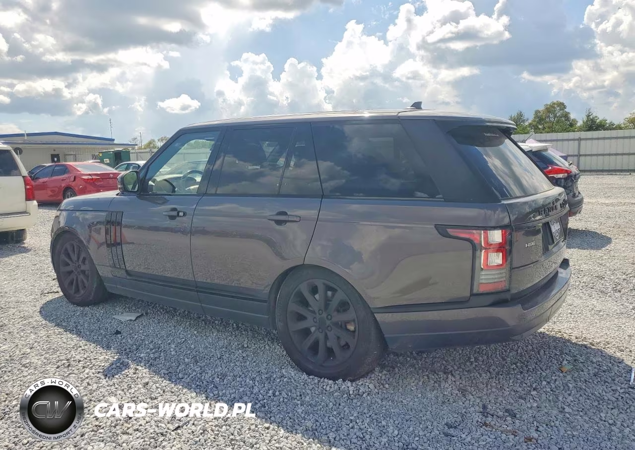 2016 Land Rover Range Rover Hse VIN:SALGS2VF6GA269635 - 2