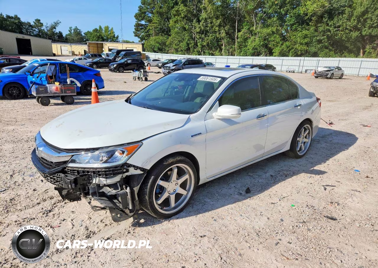 2017 Honda Accord Hybrid Exl VIN:JHMCR6F58HC029246 - 1