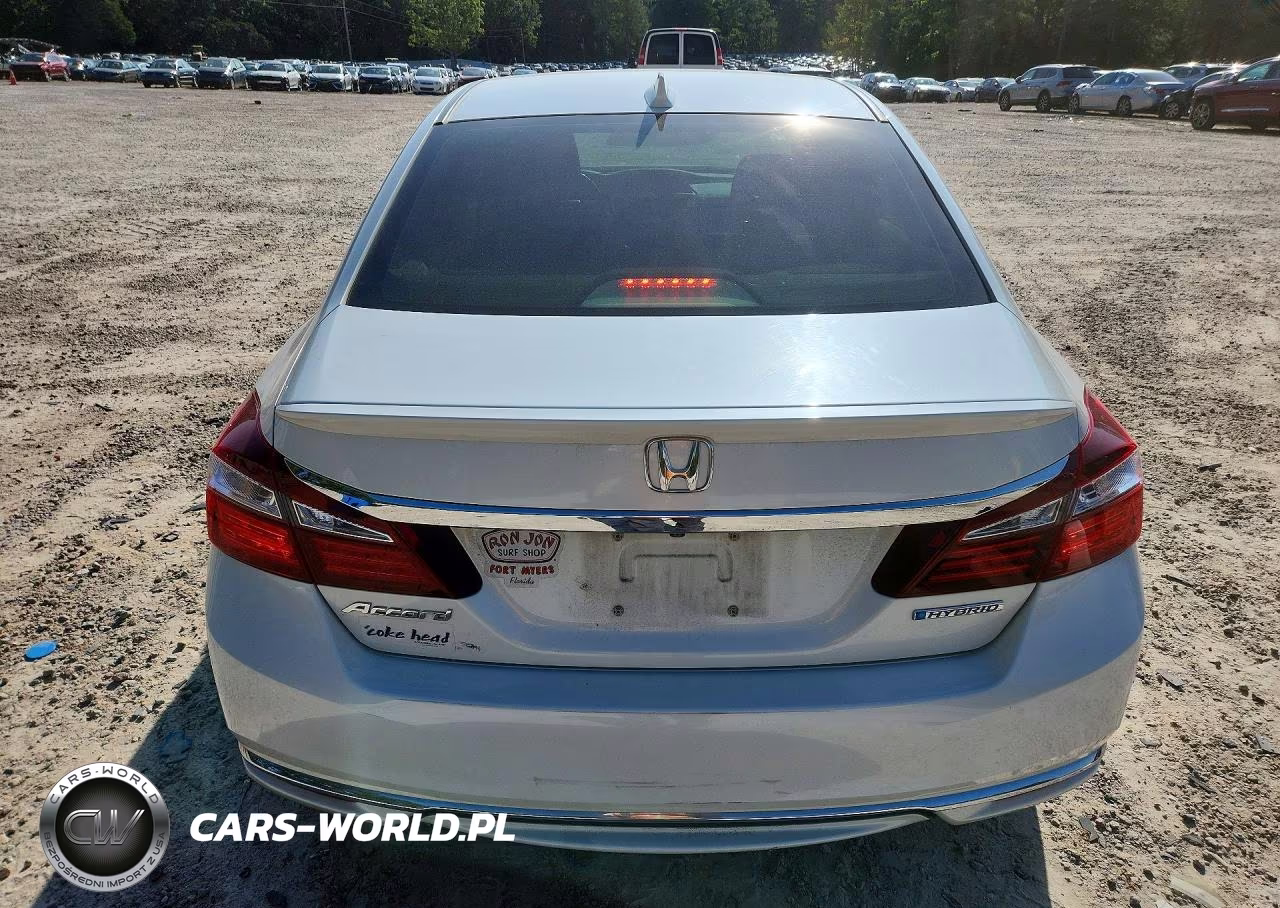 2017 Honda Accord Hybrid Exl VIN:JHMCR6F58HC029246 - 6
