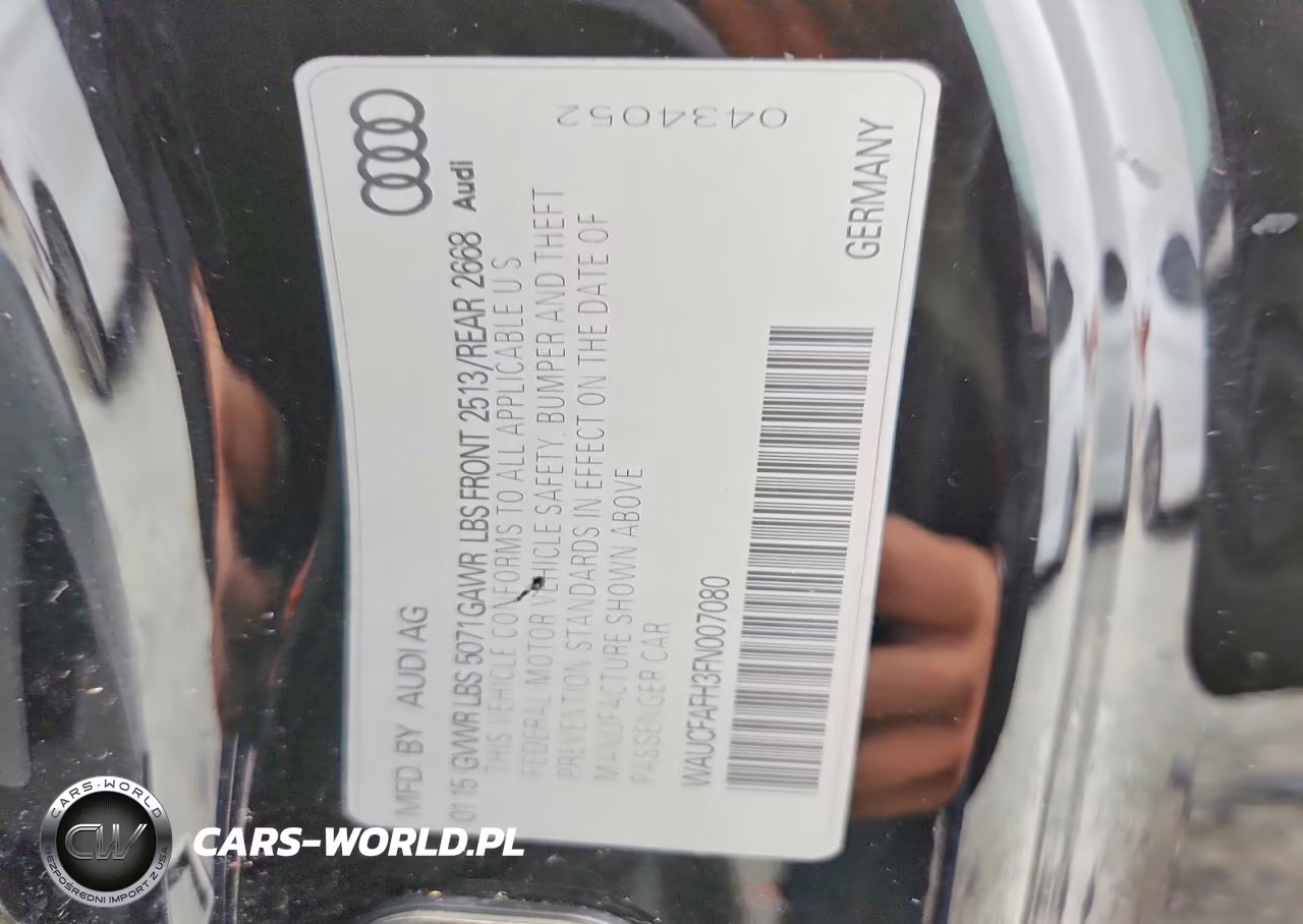 2015 Audi A5 Premium VIN:WAUCFAFH3FN007080 - 12