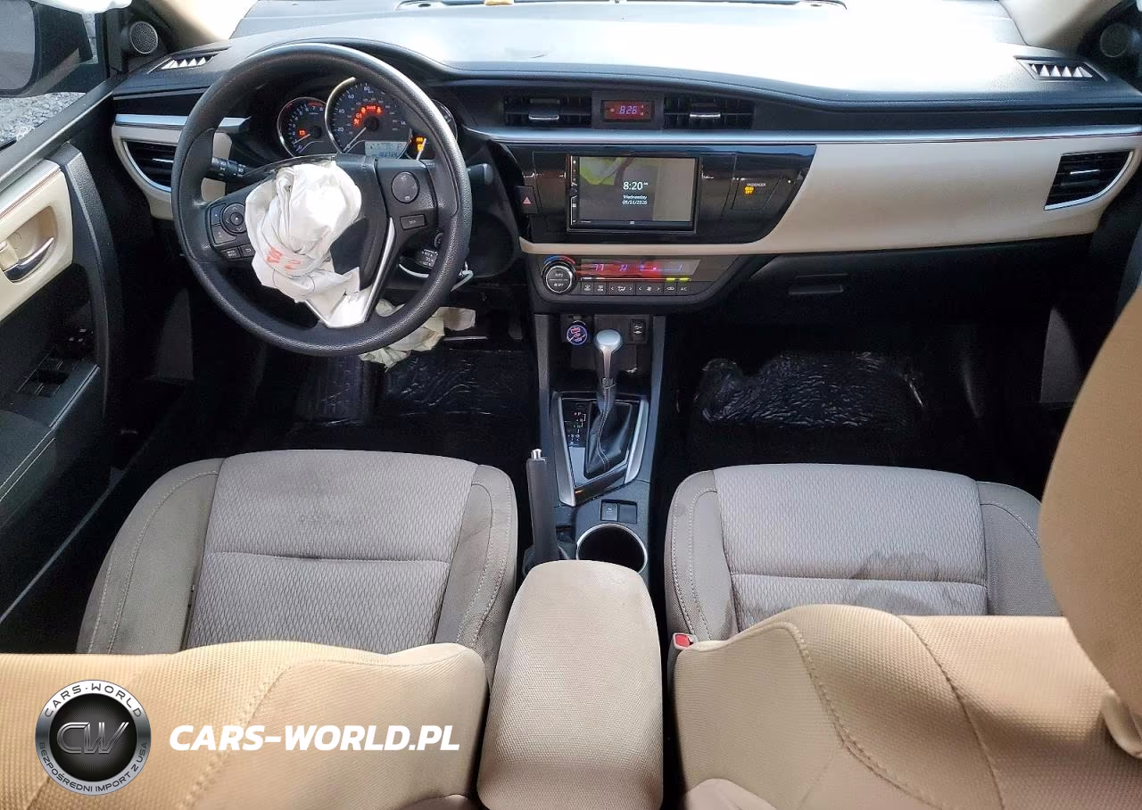 2015 Toyota Corolla Le Plus VIN:5YFBURHE6FP181363 - 8