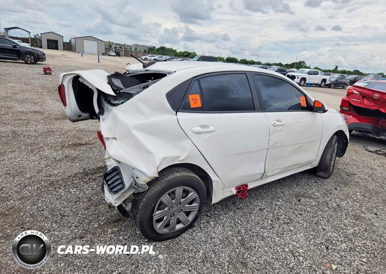 2022 Kia Rio Lx VIN:3KPA24AD9NE510546 - 3