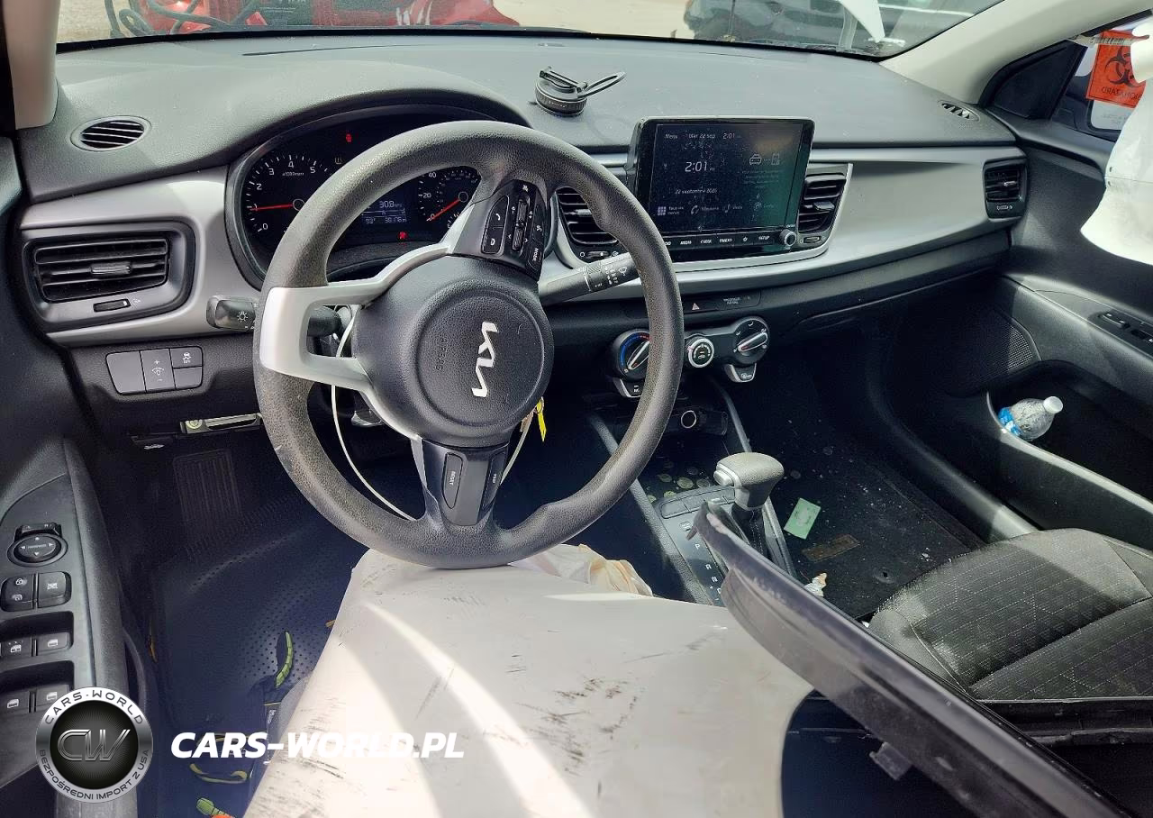 2022 Kia Rio Lx VIN:3KPA24AD9NE510546 - 8
