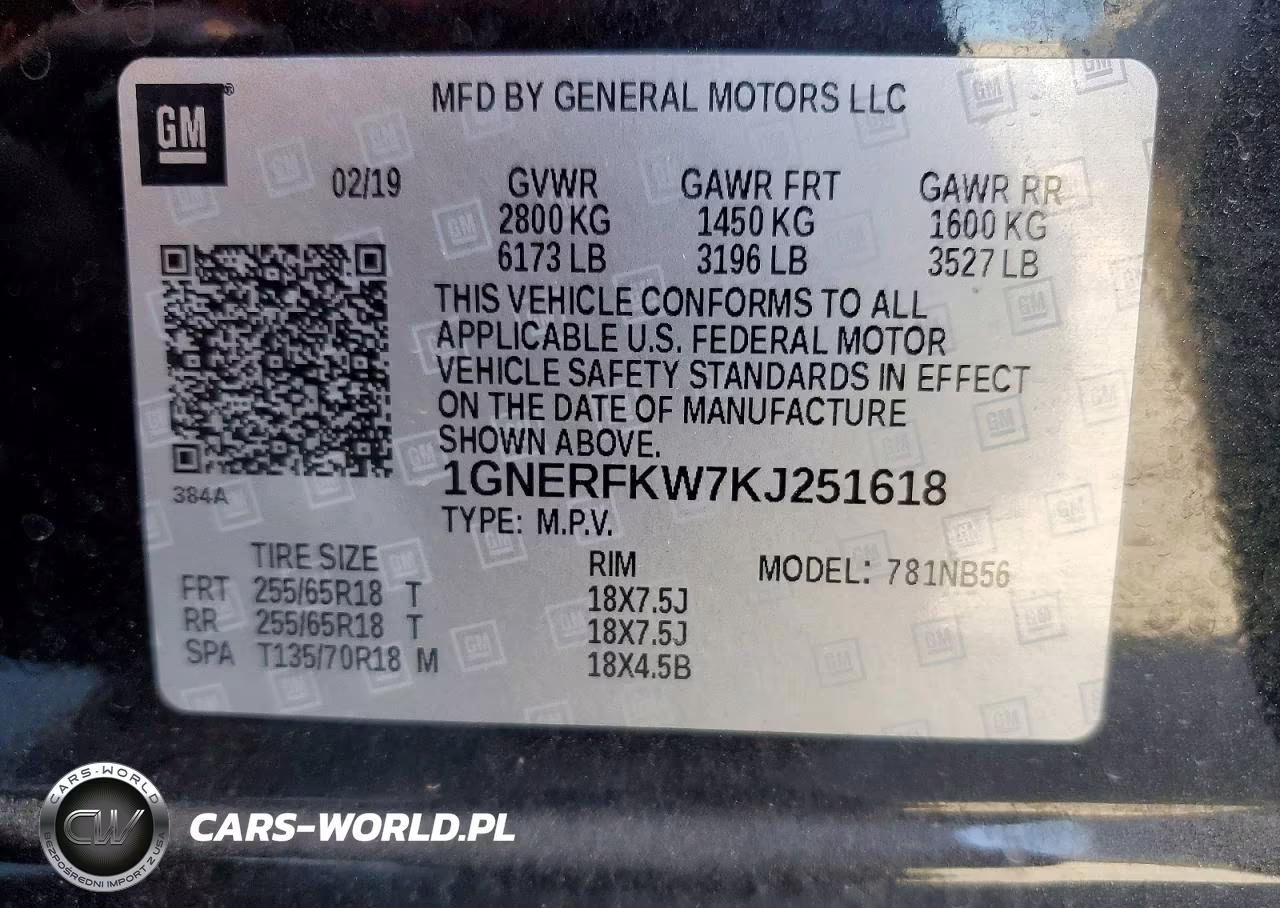 2019 Chevrolet Traverse Ls VIN:1GNERFKW7KJ251618 - 14