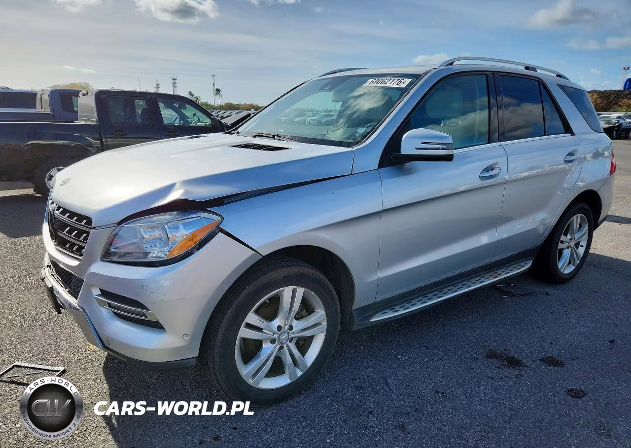 2014 Mercedes-Benz Ml 350 VIN:4JGDA5JB2EA350660 - 1
