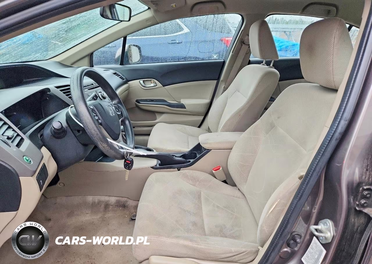 2012 Honda Civic Lx VIN:19XFB2F51CE105306 - 7