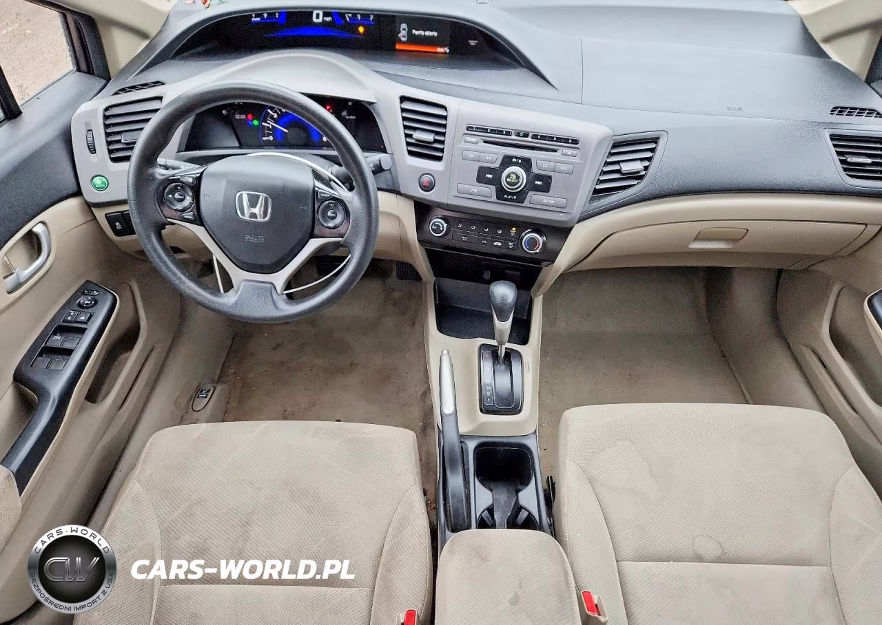 2012 Honda Civic Lx VIN:19XFB2F51CE105306 - 8