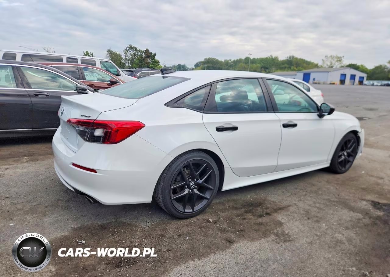 2022 Honda Civic Sport VIN:2HGFE2F59NH590102 - 3
