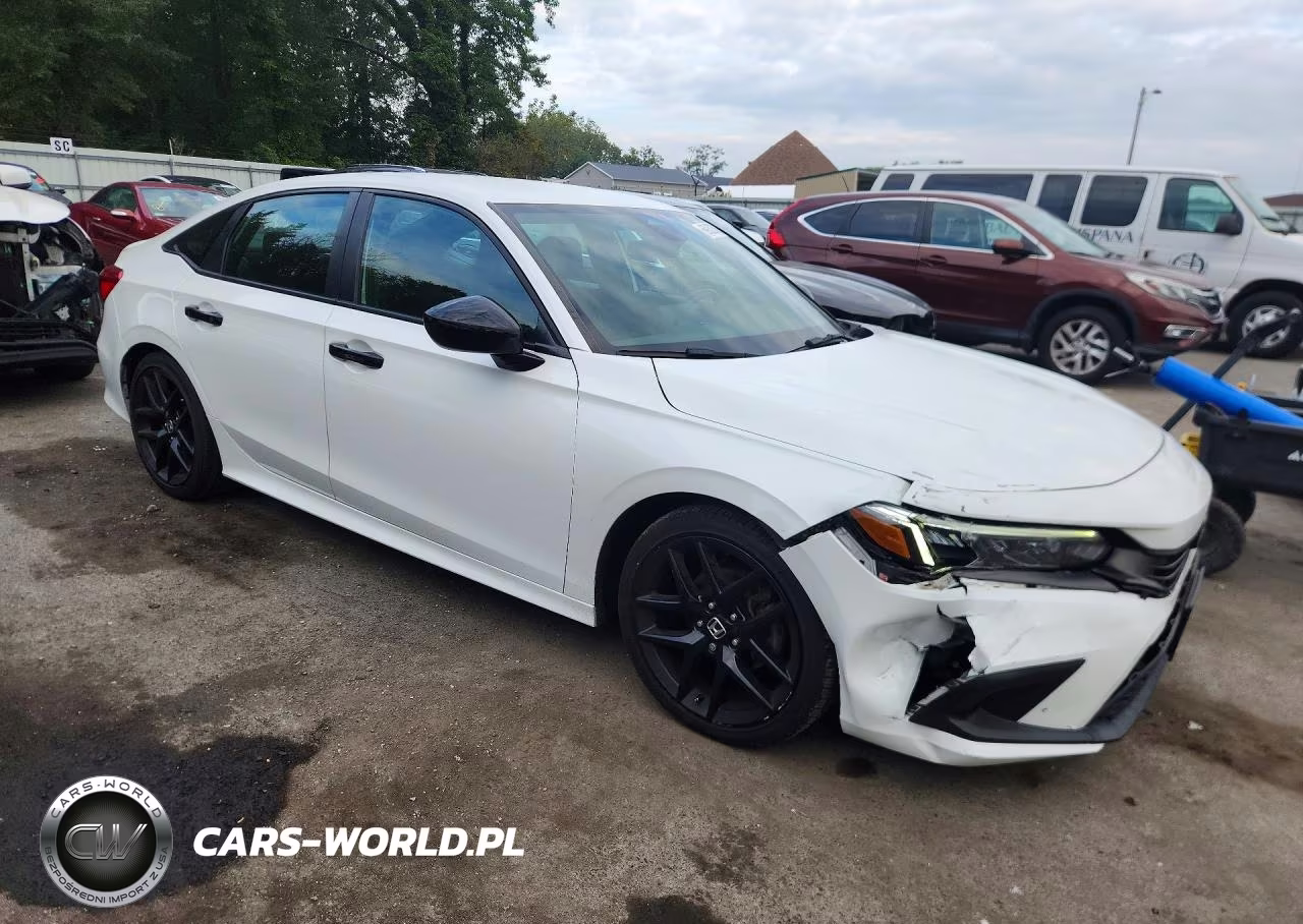 2022 Honda Civic Sport VIN:2HGFE2F59NH590102 - 4