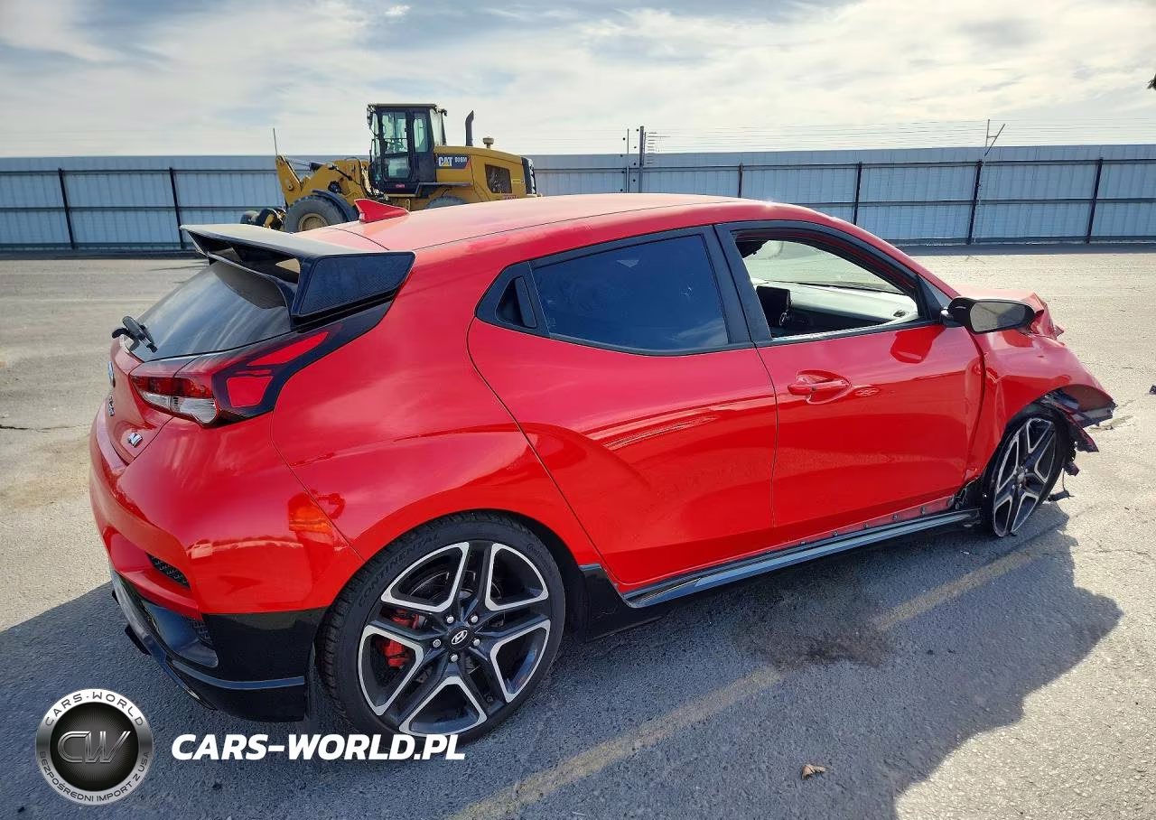 2022 Hyundai Veloster N Base VIN:KMHT36AH0NU014214 - 3