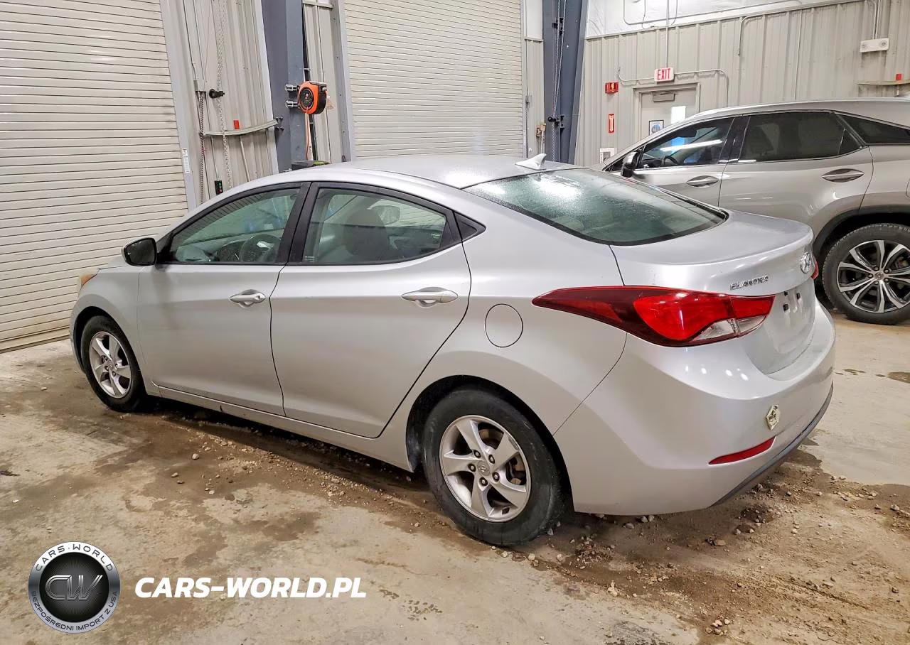 2014 Hyundai Elantra Se VIN:5NPDH4AE3EH499897 - 2