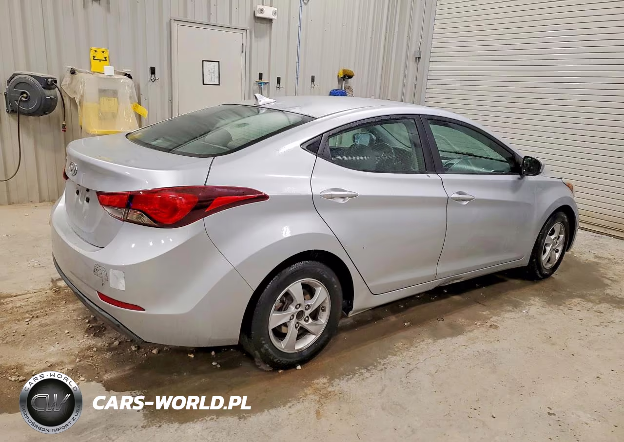 2014 Hyundai Elantra Se VIN:5NPDH4AE3EH499897 - 3