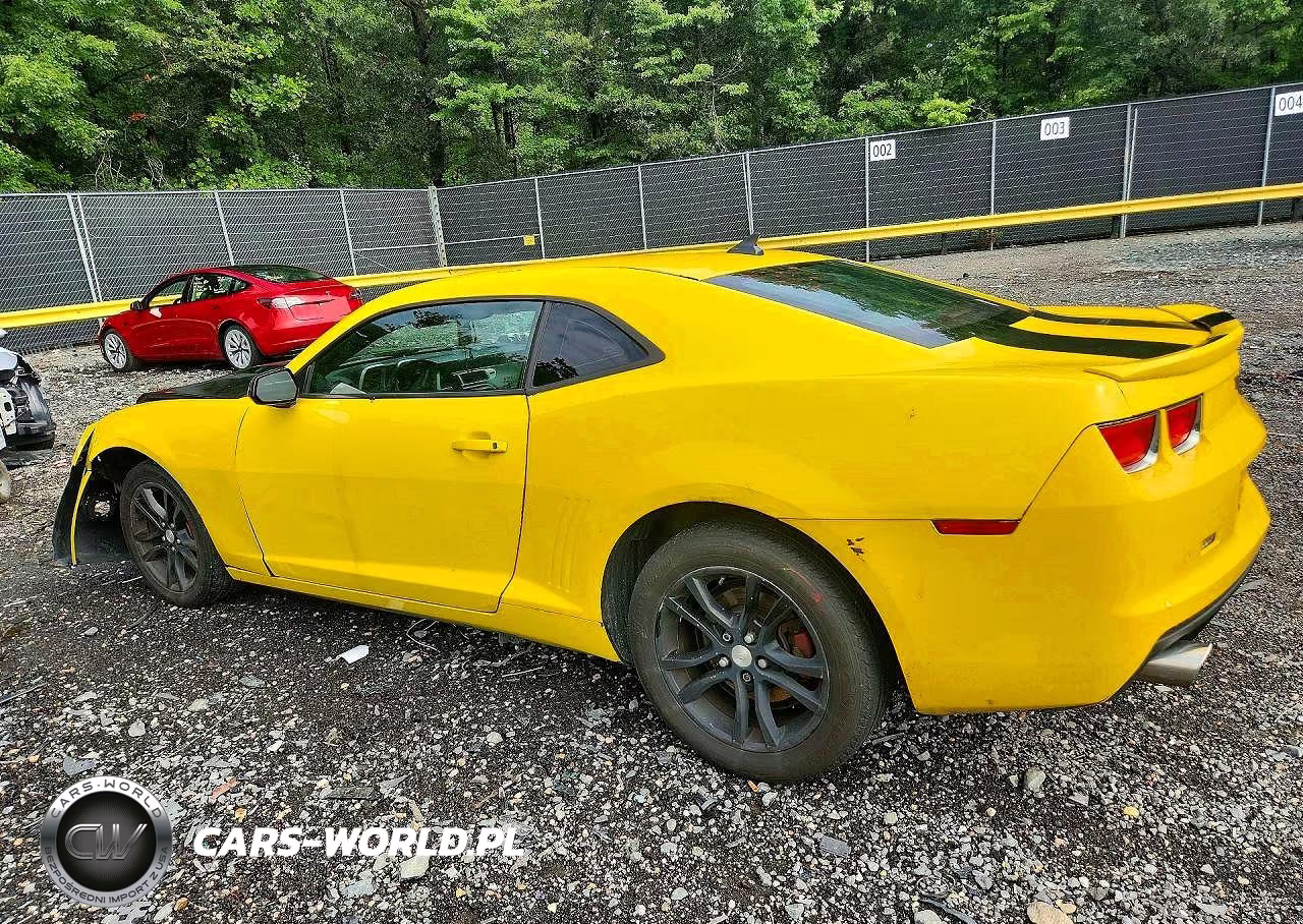 2013 Chevrolet Camaro Lt VIN:2G1FB1E30D9109530 - 2