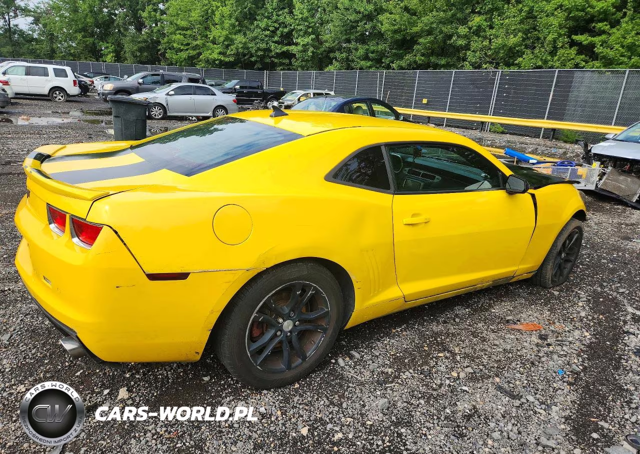 2013 Chevrolet Camaro Lt VIN:2G1FB1E30D9109530 - 3
