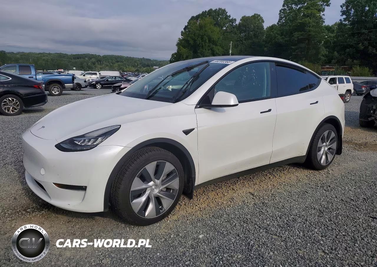 2022 Tesla Model Y VIN:7SAYGDEE3NF421975 - 1