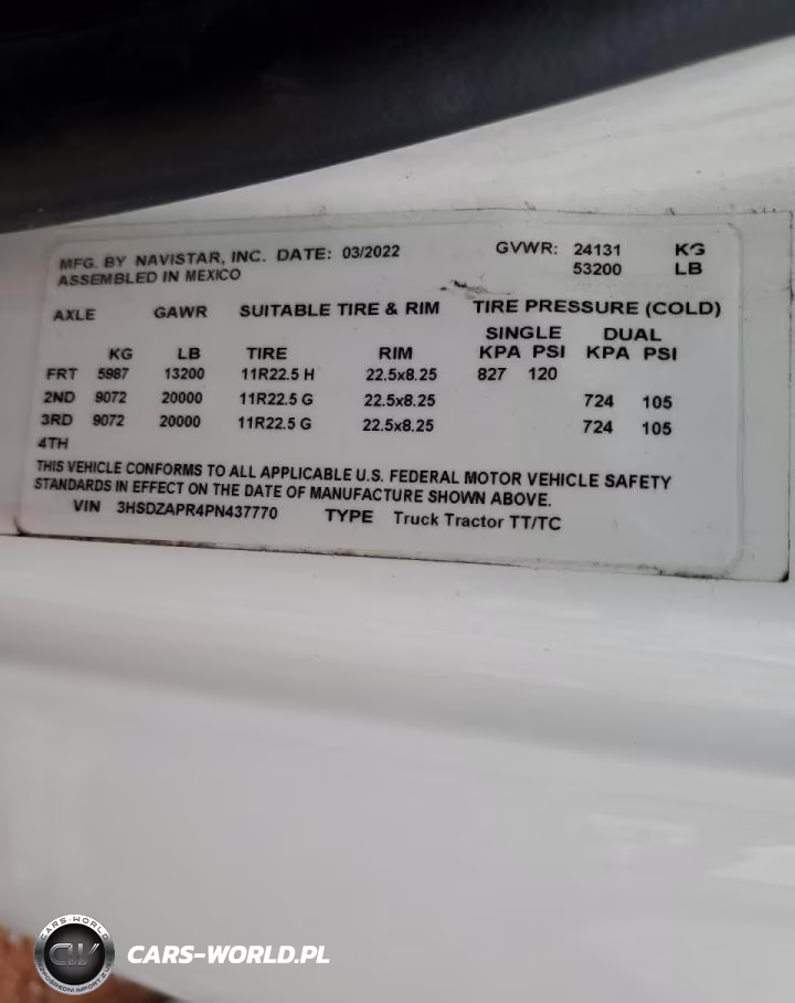 2023 International Lt625 Semi Truck VIN:3HSDZAPR4PN437770 - 10